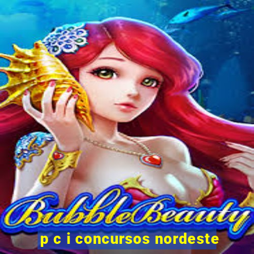 p c i concursos nordeste